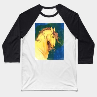 Horse Head Baseball T-Shirt